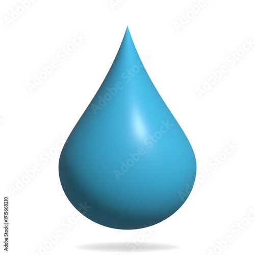 3D Drop Water Icon