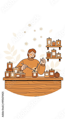 Artisan Handcrafted Candles Delightful Creations For Home Decor