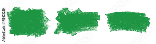 Crayon Chalk Stroke For Background Vector Set