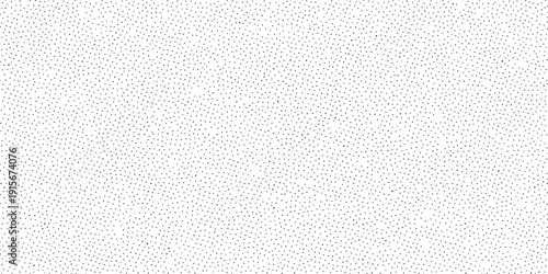 A minimalist black and white abstract pattern featuring a random distribution of tiny dots across a textured background.