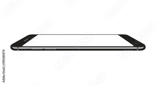 A sleek modern smartphone is displayed in a side view against a plain white background showcasing its design