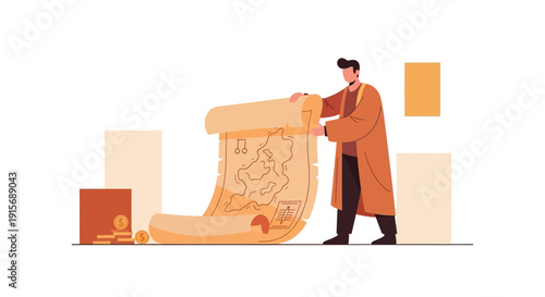 Discovering Hidden Treasure And Financial Riches With An Ancient Map