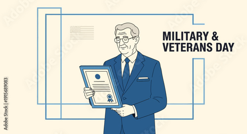 Distinguished Gentleman Receives Military Veteran Award Recognition