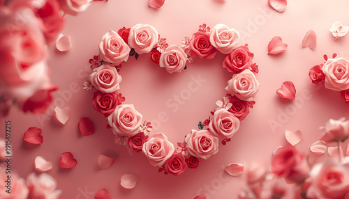 red rose petals