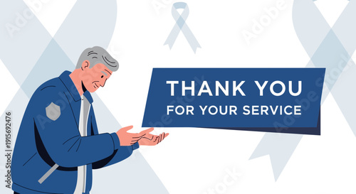 Elderly Security Guard Appreciated For Dedicated Service