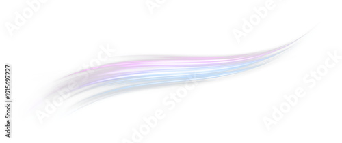 Motion wavy flow with speed light effect in a vibrant neon beam.