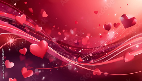 abstract red background
