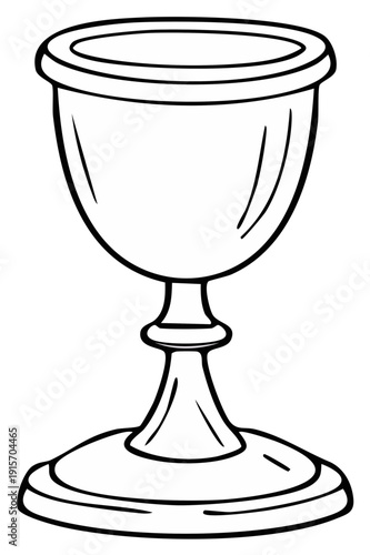Chalice Illustration, Religious Symbol