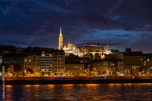 The Church of the Assumption of the Buda Castle, the Matthias Church in Budapest, Hungary
