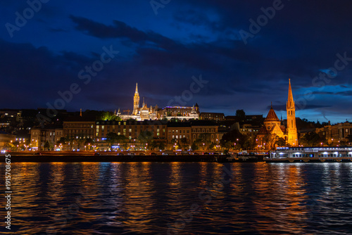 The Church of the Assumption of the Buda Castle, the Matthias Church in Budapest, Hungary
