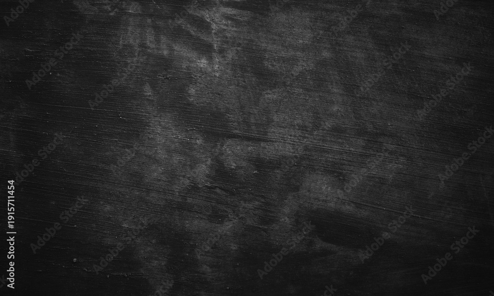 Fototapeta premium Black concrete texture as a concept of horror and Halloween. Dark wall background cement or stone.