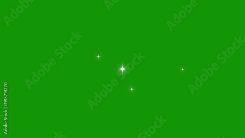White twinkle sparkles light, glowing lighting effect sparkle video animated background, Blinking retro vector stars and dots, twinkling starry night sky alpha channel, 4K