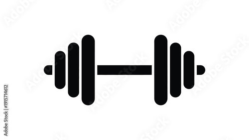 Modern dumbbell for strength training and fitness