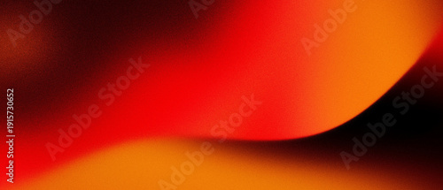 Warm abstract poster backdrop featuring red orange and brassy brown tones with textured grain