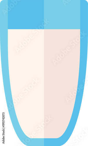 Milk glass. Fresh drink. Healthy diet icon