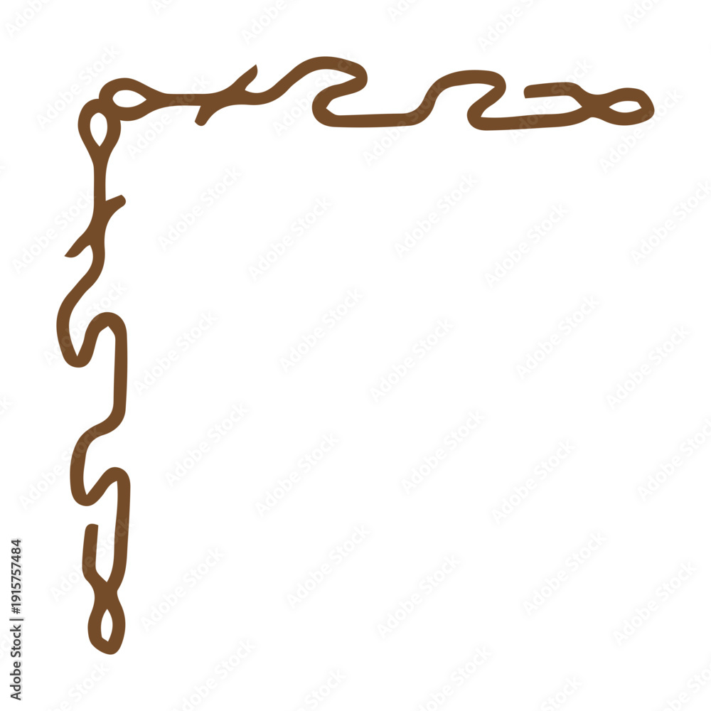 Obraz premium art corner edge