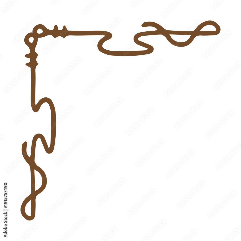 Obraz premium art corner edge