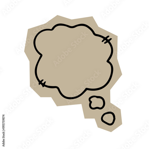 scrapbook speech balloon