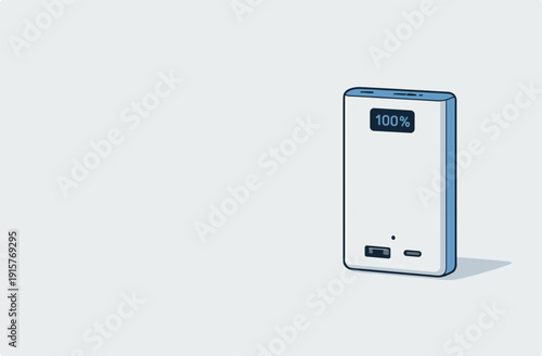 Powerb ankrect angle shown in astr aight fr ont viewemph asiz ingm inim alprop orti ons positi oned in the right third ofa 3: 2