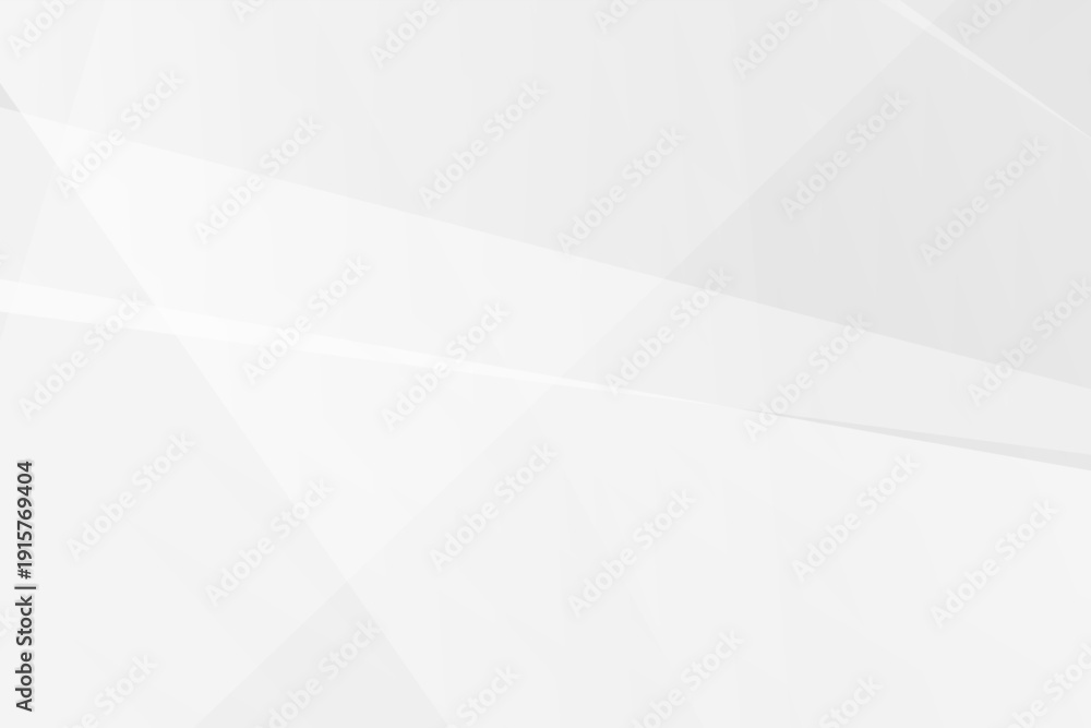 Fototapeta premium Modern abstract grey and white polygonal shapes creating clean vector background, EPS 10.