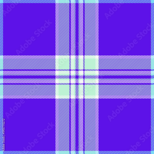 Glen check background pattern, velvet vector textile texture. Autumn plaid seamless tartan fabric in bright and light colors.