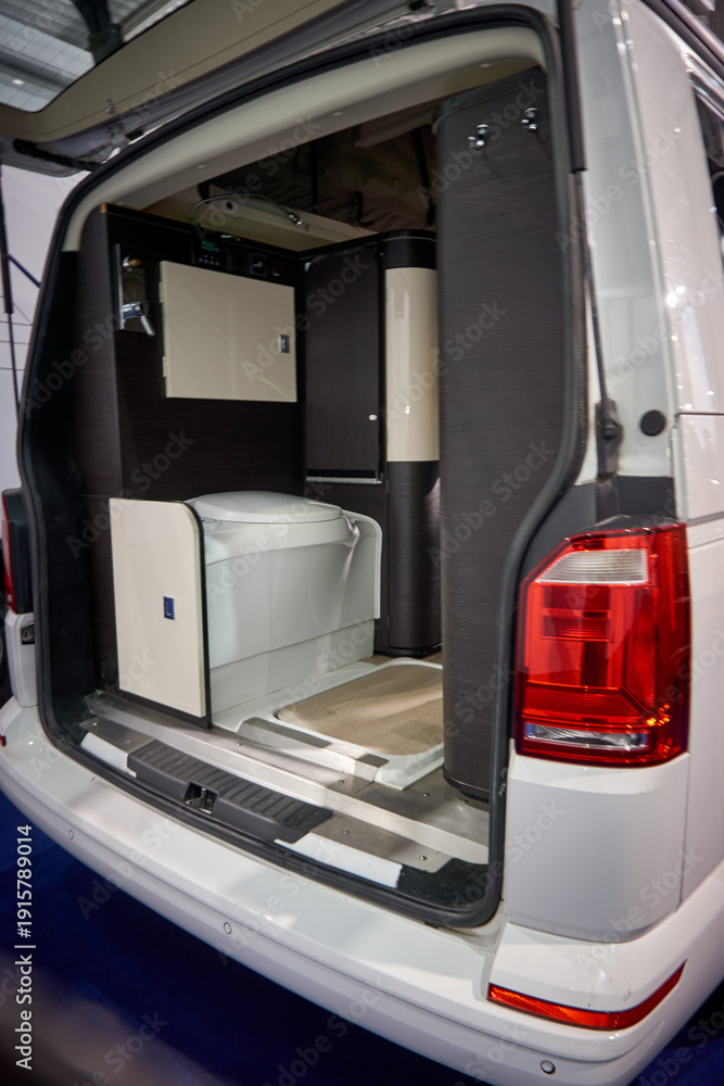 Fototapeta premium Interior of a camper van