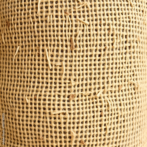 texture of sacking hessian burlap