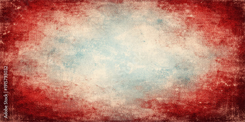 Abstract red grunge background with stripes and textured design
