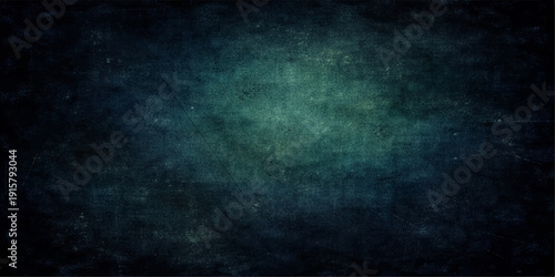 Abstract blue space background with stars and clouds