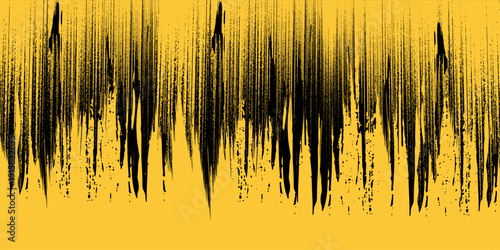 Abstract dark black and yellow grunge new texture background.vector.eps 10