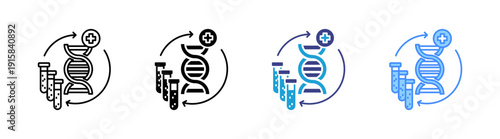 Regenerative icon set multiple style collection