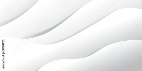 Abstract geometric white and grey background.