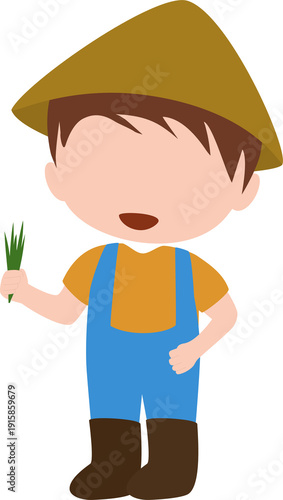 Farmer Illustration