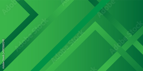 Green abstract background with geometric shapes gradient color for presentation design. Suit for business, corporate, institution, conference, party, festive, seminar, and talks.