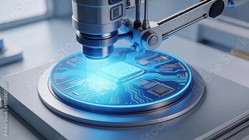 Wallpaper Mural Advanced microchip inspection technology Torontodigital.ca