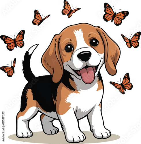 beagle puppy dog