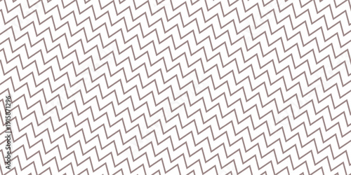 Zigzag lines seamless vector pattern. Regular zigzag texture. Geometric classic fashion ornament