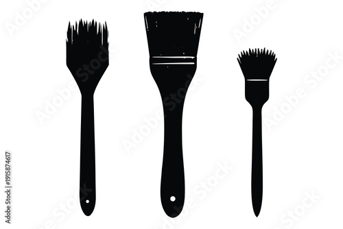 Abstract brush painted texture set with artistic colorful strokes and creative ink splashes for modern graphic design