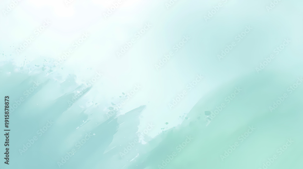 Fototapeta premium A serene abstract background with gentle brushstrokes evokes calmness, perfect for relaxation apps or wellness websites.