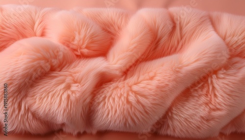 Gentle Plush Peach Fuzz Texture Creating A Comforting Atmosphere