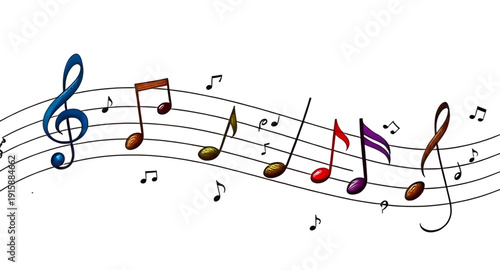 abstract, music, background, notes, melody, rhythm, sound, harmony, musical, art, design, graphic, creative, colorful, vibrant, waves, flow, motion, dynamic, energy, tempo, beat, audio, song, tune, co