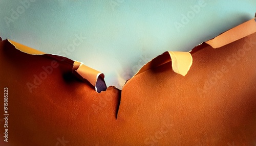 Abstract Background With Torn Paper