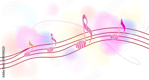 abstract, music, background, notes, melody, rhythm, sound, harmony, musical, art, design, graphic, creative, colorful, vibrant, waves, flow, motion, dynamic, energy, tempo, beat, audio, song, tune, co