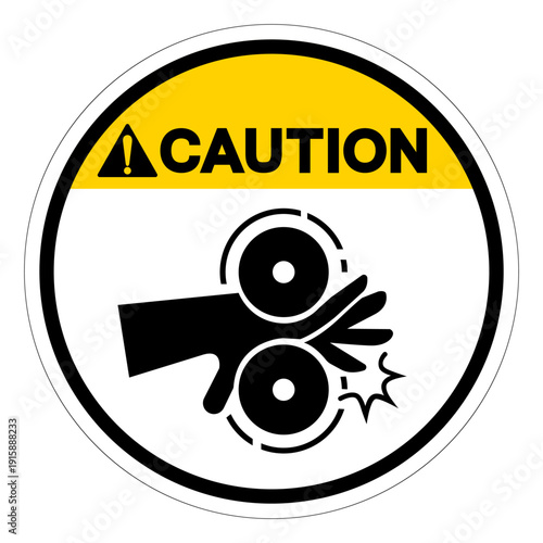 Caution Pich Point Symbol Sign ,Vector Illustration, Isolate On White Background Label. EPS10