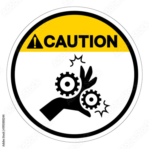 Caution Pich point Symbol Sign ,Vector Illustration, Isolate On White Background Label. EPS10