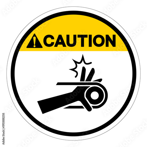 Caution Pich point Symbol Sign ,Vector Illustration, Isolate On White Background Label. EPS10