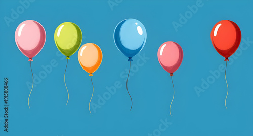balloons, colorful, illustration, isolated, party, celebration, festive, birthday, event, joy, happy, cheerful, decoration, decor, holiday, carnival, festival, kids, playful, cute, vibrant, bright, he