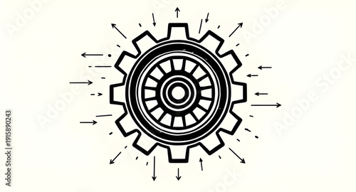 abstract, background, gear, cogwheel, machinery, mechanical, engineering, industrial, technology, mechanism, rotation, motion, system, innovation, design, illustration, drawing, sketch, lineart, outli