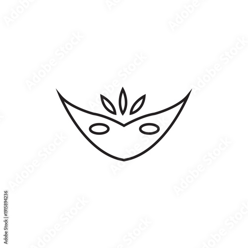 carnival mask icon