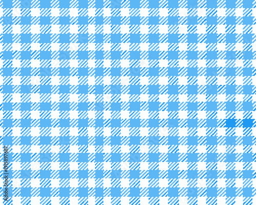 A light blue and white checkered pattern fills the entire image frame